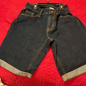 Old Navy Blue and Gray Jean Shorts Classic Design